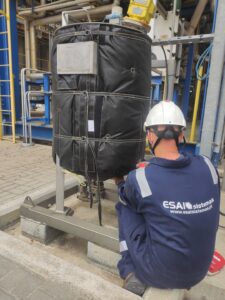 Instalação de Manta Térmica de Aquecimento - Air Liquide Foto 1